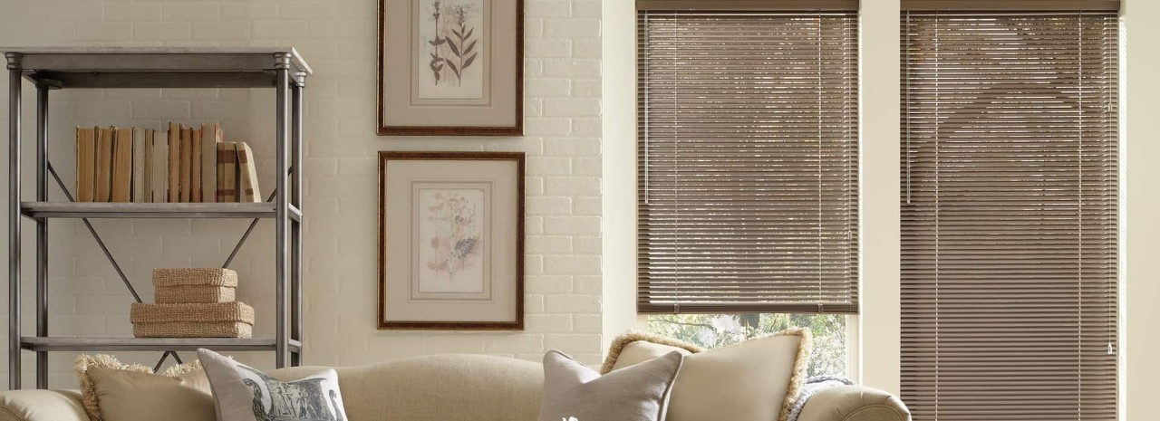 Blinds near Kailua Kona, Hawaii (HI), with wood stains, unique colors, and decorative tapes.